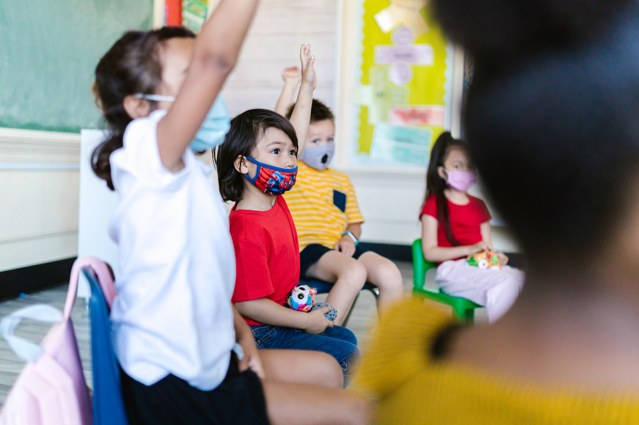 Kids in Classroom